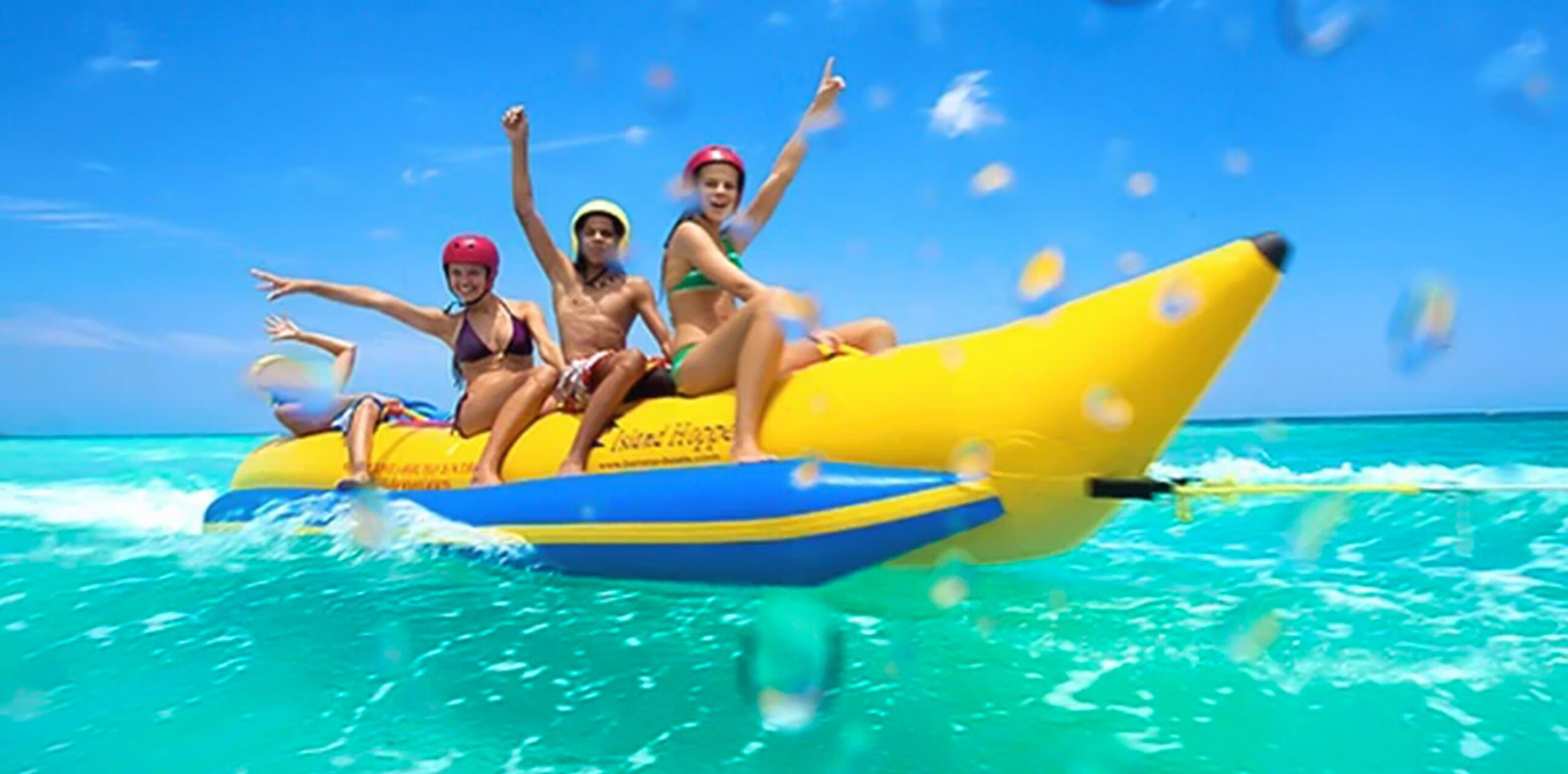 thrilling banana boat dubai