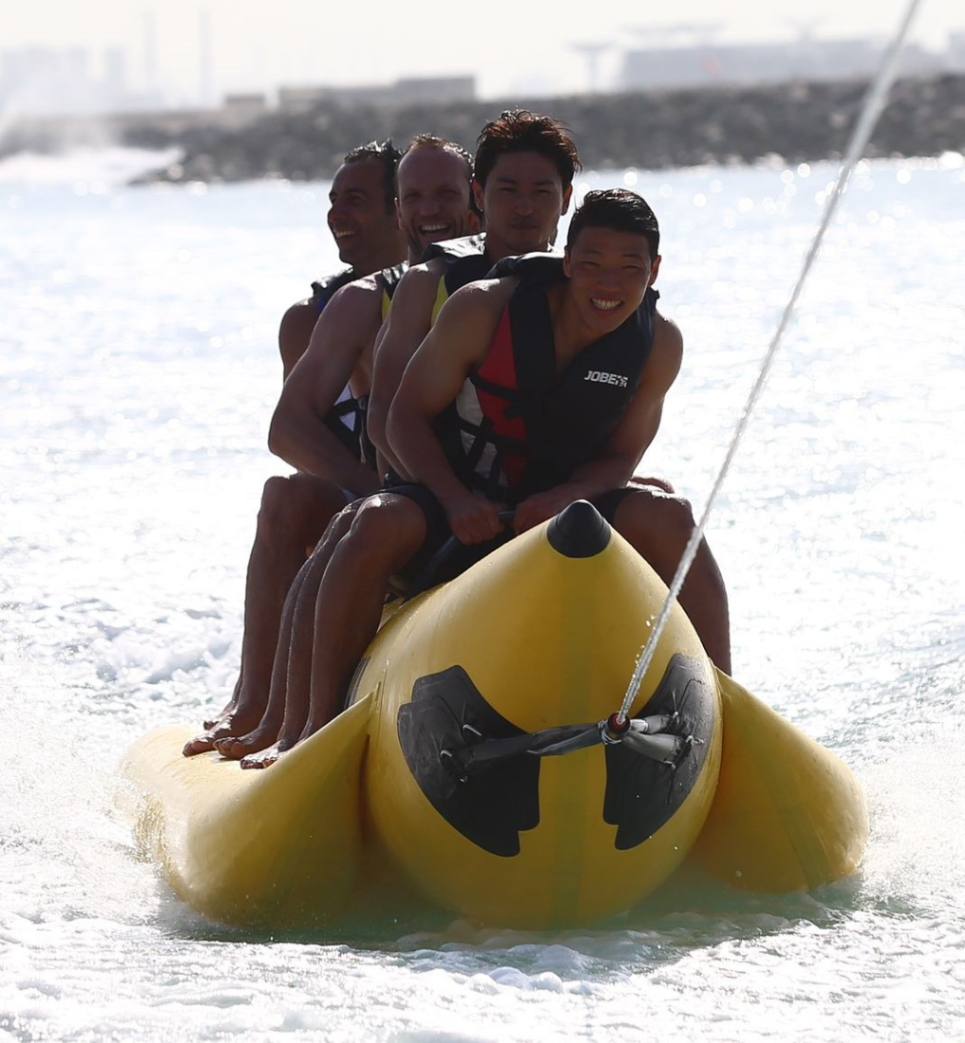 banana boat ride dubai